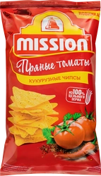 Чипсы кукурузные MISSION со вкусом томатов, 150г