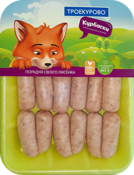 Изображение товара Колбаски куриные ТРОЕКУРОВО Курбаски мини, 350г