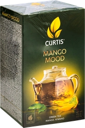 Чай зеленый CURTIS Mango Mood листовой, 100г