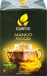 Чай зеленый CURTIS Mango Mood листовой, 100г