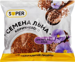 Семена льна SUPER коричневые, 100г