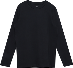 Изображение товара Лонгслив женский INWIN из плотного хлопка, черный, Арт. YK-2