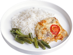 Изображение товара Мясо По-французски с рисом, 250г