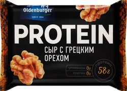 Сыр протеиновый OLDENBURGER с грецким орехом 30%, без змж, 200г