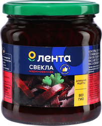 Свекла маринованная ЛЕНТА столовая, 450мл