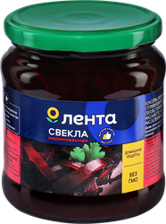 Свекла маринованная ЛЕНТА столовая, 450мл