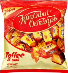 Конфеты КРАСНЫЙ ОКТЯБРЬ Toffee de luxe классик, 250г