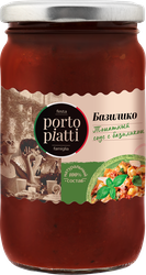 Изображение товара Соус томатный PORTO PIATTI Basilico, с базиликом, 350г