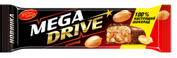 Изображение товара Батончик шоколадный КРАСНЫЙ ОКТЯБРЬ Mega drive с начинкой арахис/нуга/мягкая карамель, 47г