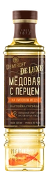 Настойка DEMIROFF De Lux Медовая с перцем, на липовом меду 40%, горькая, 0.5л