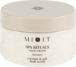 Скраб-бальзам для тела MIXIT Spa Rituals соляной с кокосовой стружкой, 300г