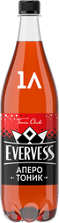 Изображение товара Напиток EVERVESS Аперо тоник ароматизированный сильногазированный, 1л