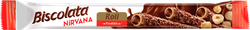 Изображение товара Трубочка вафельная SOLEN Biscolata roll с молочным шоколадом и ореховой начинкой, 28г