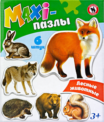 Игра детская настольная РУССКИЙ СТИЛЬ Макси-пазлы, в ассортименте