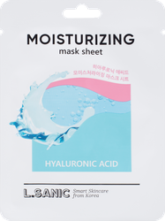Изображение товара Маска тканевая L.SANIC Увлажняющая с гиалуроновой кислотой, 25мл