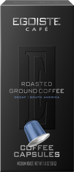 Изображение товара Кофе молотый в капсулах EGOISTE Decaf, 10кап