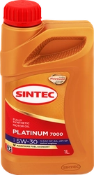 Масло моторное SINTEC Platinum 7000 5W-30 GF-6A SP, Арт. 600152, 1л