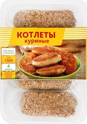 Котлеты куриные ТРОЕКУРОВО, 500г