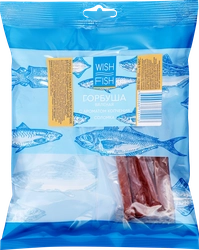 Горбуша вяленая WISH FISH с ароматом копчения, соломка, 40г