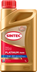 Масло моторное SINTEC Platinum 7000 5W-30 C3 SP, Арт. 600148, 1л