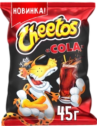 Чипсы кукурузные CHEETOS со вкусом колы, 45г