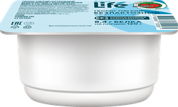 Изображение товара Творог мягкий ЛЕНТА LIFE безлактозный натуральный 4,5%, без змж, 120г