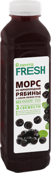Морс ЛЕНТА FRESH из черноплодной рябины, 500мл