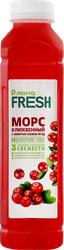 Морс ЛЕНТА FRESH клюквенный, 500мл
