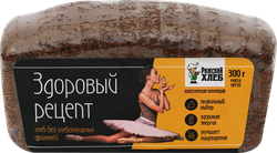 Изображение товара Хлеб рецепт ржано-пшеничный бездрожжевой РИЖСКИЙ ХЛЕБ Здоровый, заварной, 300г