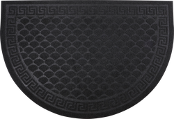 Изображение товара Коврик придверный HOMECLUB влаговпитывающий, полукруг, 90х60см, чешуйки, Арт. ПП/04/03/01