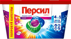 Изображение товара Капсулы для стирки ПЕРСИЛ Пауэр Капс 4в1 Колор, 10шт