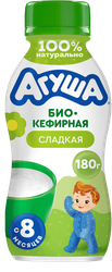 Изображение товара Продукт биокефирный детский АГУША сладкий 2,9%, с 8 месяцев, без змж, 180г