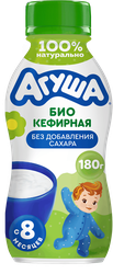Изображение товара Продукт биокефирный детский АГУША 3,1%, с 8 месяцев, без змж, 180г