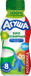 Продукт биокефирный детский АГУША 3,1%, с 8 месяцев, без змж, 180г