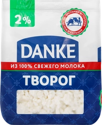 Творог DANKE 2%, без змж, 350г