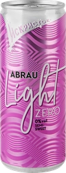 Напиток безалкогольный ABRAU LIGHT ароматизированный сильногазированный, 0.25л