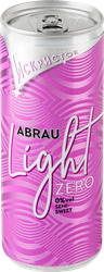 Напиток безалкогольный ABRAU LIGHT ароматизированный сильногазированный, 0.25л