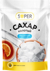 Сахар прессованный SUPER кусковой, колотый, 380г