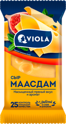 Изображение товара Сыр полутвердый VIOLA Маасдам 45%, без змж, 180г