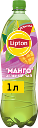 Напиток LIPTON Зеленый чай со вкусом манго негазированный, 1л