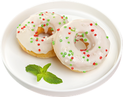 Изображение товара Донат с малиновой начинкой, 65г