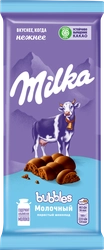 Шоколад молочный MILKA Bubbles Пористый, 72г