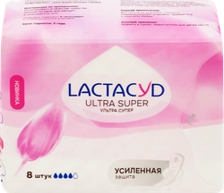 Прокладки LACTACYD Ultra Super, 8шт