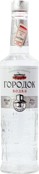 Водка ГОРОДОК Мягкая 40%, 0.5л