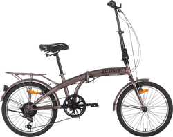 Велосипед ACTIWELL Planet, колеса 20" стальная рама 7 скоростей, в ассортименте, Арт. PLN20ST-U