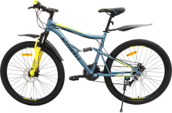 Велосипед горный ACTIWELL Hurricane, колеса 27,5" алюминиевая рама 21 скорость, в ассортименте, Арт. HUR26AL-U