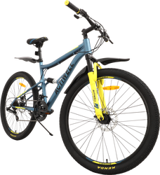Велосипед горный ACTIWELL Hurricane, колеса 27,5" алюминиевая рама 21 скорость, в ассортименте, Арт. HUR26AL-U