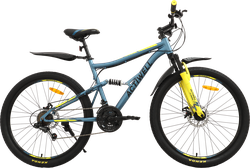 Велосипед горный ACTIWELL Hurricane, колеса 27,5" алюминиевая рама 21 скорость, в ассортименте, Арт. HUR26AL-U