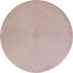 Изображение товара Салфетка декоративная HOMECLUB Winter Chalet круглая, золото, Арт. NR-
d10