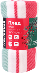 Изображение товара Плед HOMECLUB Christmas Traditions 100x140см, флис, Арт. WI-CM1